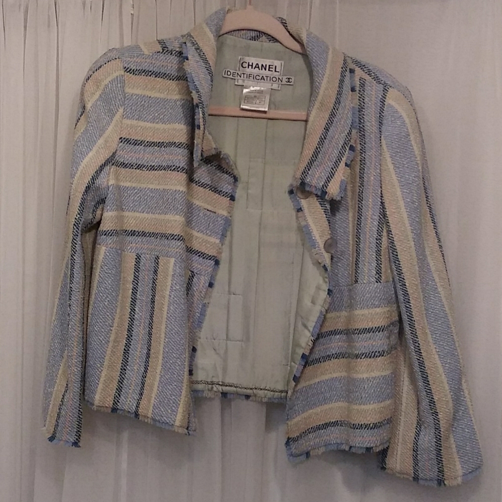 Multi color tweeded Chanel Jacket